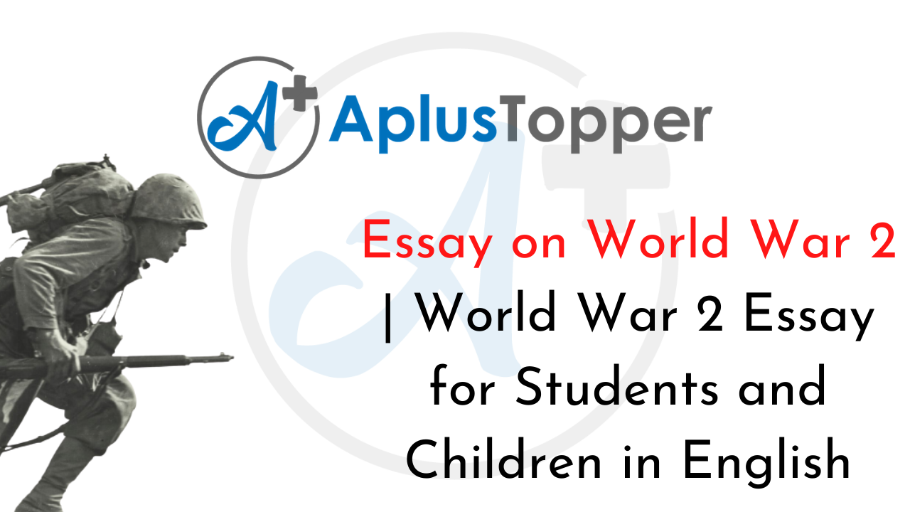 effects of war essay in english