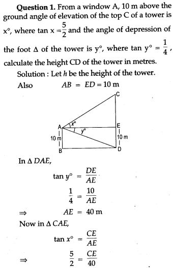 trigonometry-icse-solutions-class-10-mathematics-1