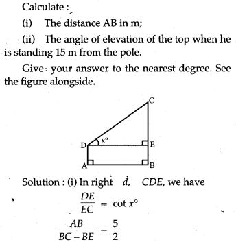 trigonometry-icse-solutions-class-10-mathematics-2
