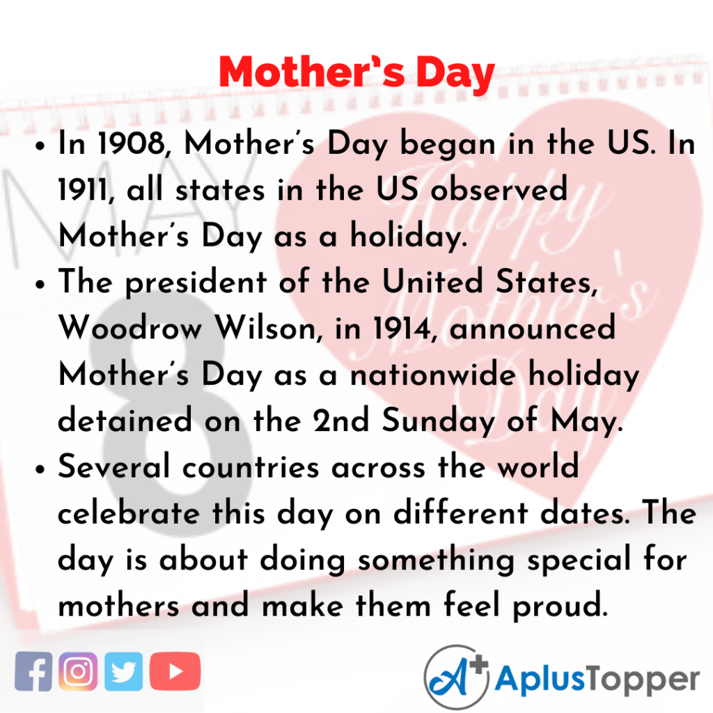 Mother's Day around the world in 2024