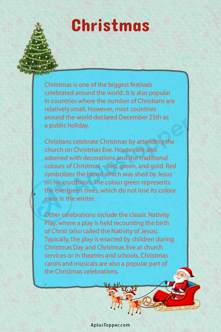 Christmas Essay Short Essay On Christmas For Students And Children 