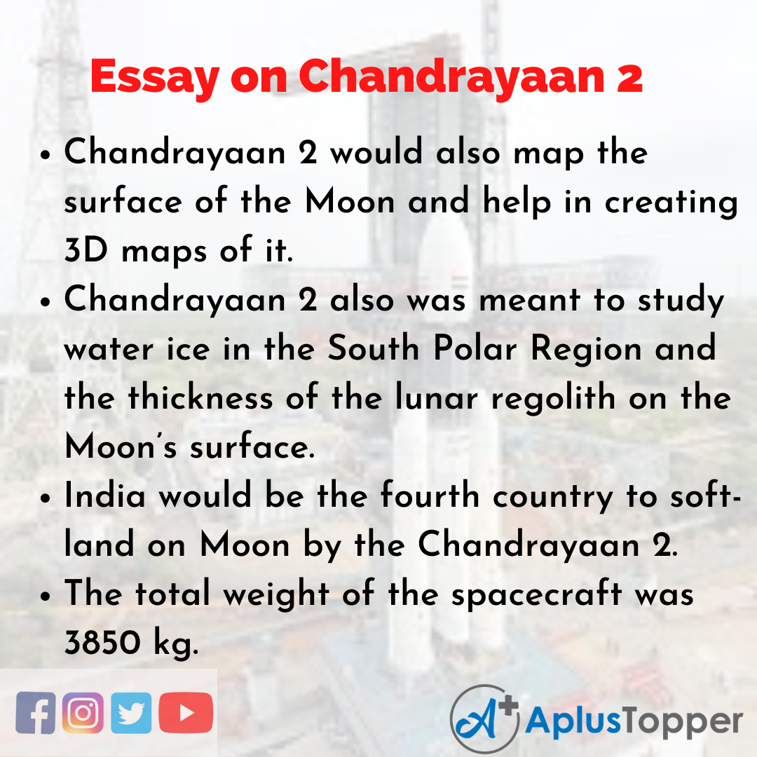 english essay on chandrayaan