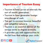 essay responsible tourist