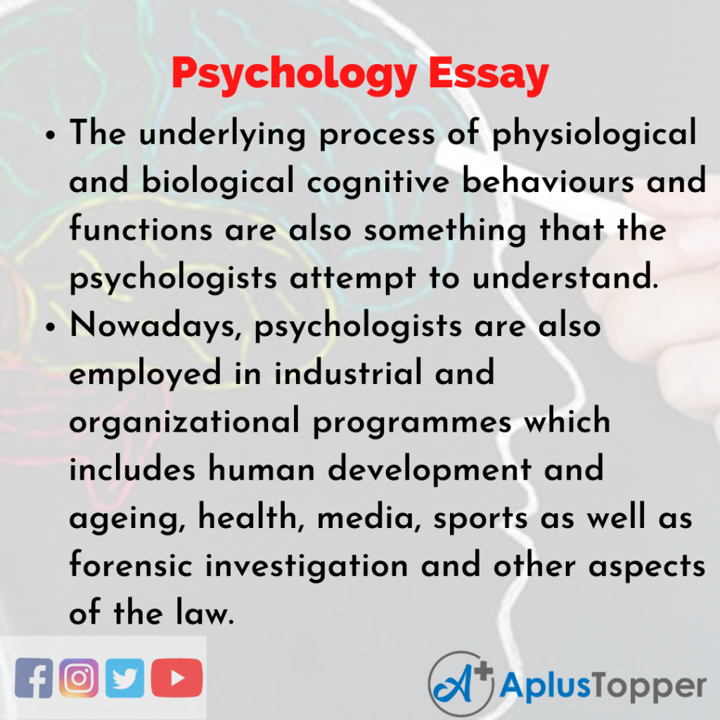 Essay about Psychology