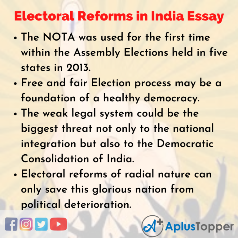 essay election in india