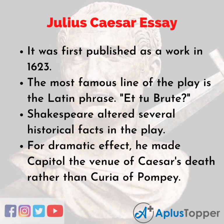 julius caesar argumentative essay
