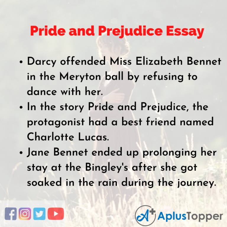 pride and prejudice essay quotes