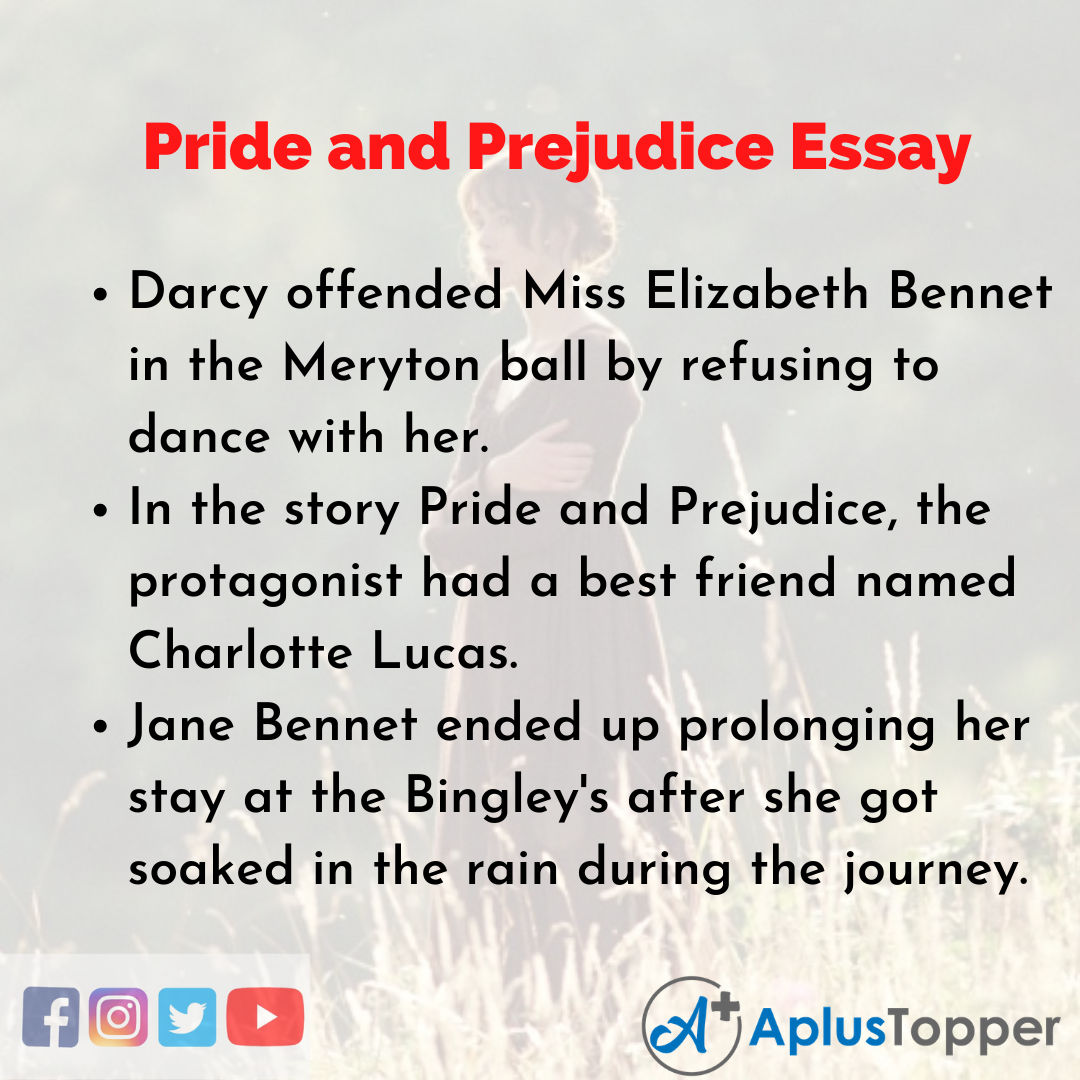 pride and prejudice essay examples