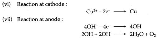 ICSE Solutions for Class 10 Chemistry - Electrolysis 12