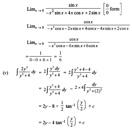 ISC Maths Question Paper 2015 Solved for Class 12 image - 4