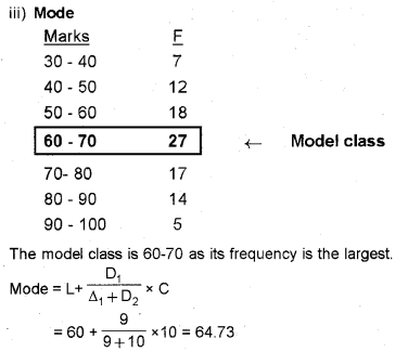 Plus One Economics Chapter Wise Previous Questions Chapter 15 Measures of Central Tendency Q30.3