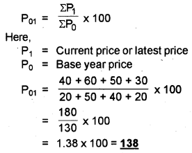 Plus One Economics Chapter Wise Previous Questions Chapter 18 Index Numbers Q10.1