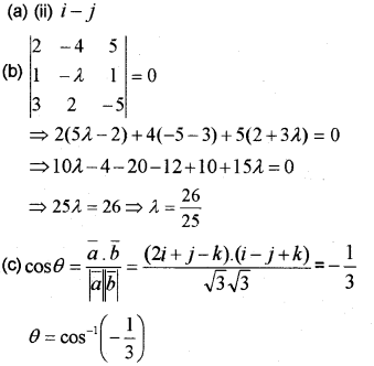 Plus Two Maths Chapter Wise Previous Questions Chapter 10 Vector Algebra 11
