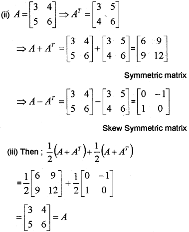 Plus Two Maths Chapter Wise Previous Questions Chapter 3 Matrices 22