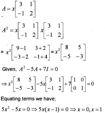Plus Two Maths Chapter Wise Previous Questions Chapter 3 Matrices 9