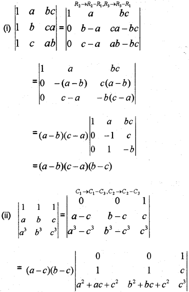 Plus Two Maths Chapter Wise Previous Questions Chapter 4 Determinants 2