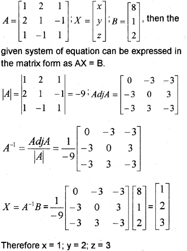 Plus Two Maths Chapter Wise Previous Questions Chapter 4 Determinants 23