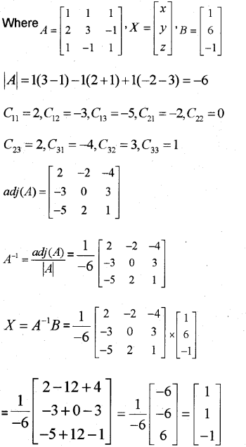 Plus Two Maths Chapter Wise Previous Questions Chapter 4 Determinants 29