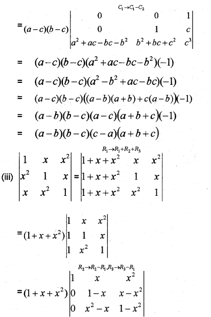 Plus Two Maths Chapter Wise Previous Questions Chapter 4 Determinants 3