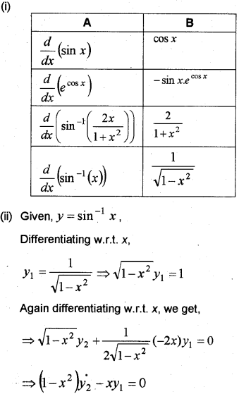 Plus Two Maths Chapter Wise Previous Questions Chapter 5 Continuity and Differentiability 34