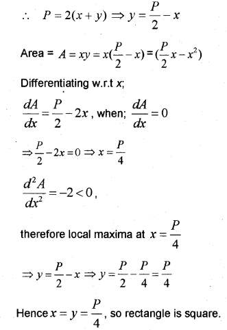 Plus Two Maths Chapter Wise Previous Questions Chapter 6 Application of Derivatives 13