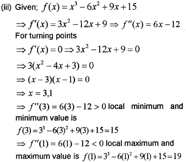 Plus Two Maths Chapter Wise Previous Questions Chapter 6 Application of Derivatives 7