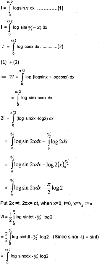 Plus Two Maths Chapter Wise Previous Questions Chapter 7 Integrals 39