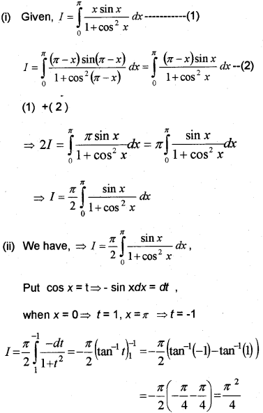 Plus Two Maths Chapter Wise Previous Questions Chapter 7 Integrals 4