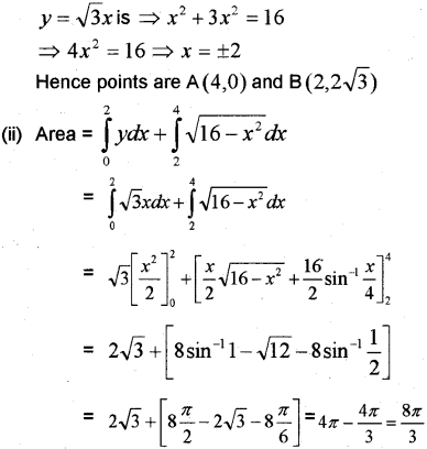 Plus Two Maths Chapter Wise Previous Questions Chapter 8 Application of Integrals 14
