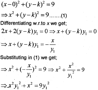 Plus Two Maths Chapter Wise Previous Questions Chapter 9 Differential Equations 1