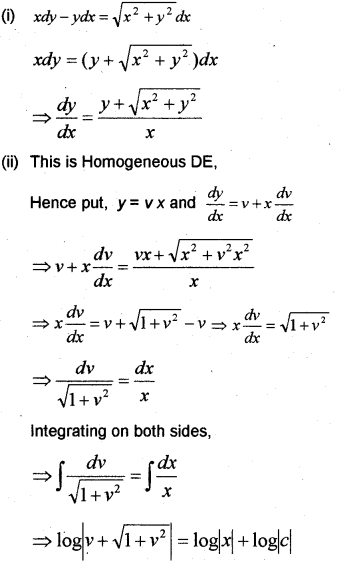 Plus Two Maths Chapter Wise Previous Questions Chapter 9 Differential Equations 17