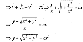 Plus Two Maths Chapter Wise Previous Questions Chapter 9 Differential Equations 18