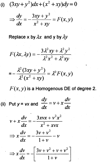 Plus Two Maths Chapter Wise Previous Questions Chapter 9 Differential Equations 19