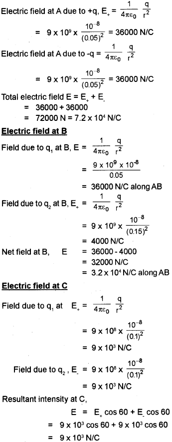 Plus Two Physics Chapter Wise Previous Questions Chapter 1 Electric Charges and Fields 17