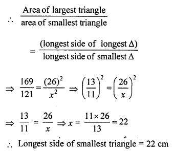 RS Aggarwal Solutions Class 10 Chapter 4 Triangles 4C 4.1
