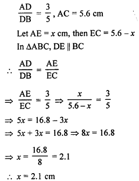 RS Aggarwal Solutions Class 10 Chapter 4 Triangles MCQ 26.1