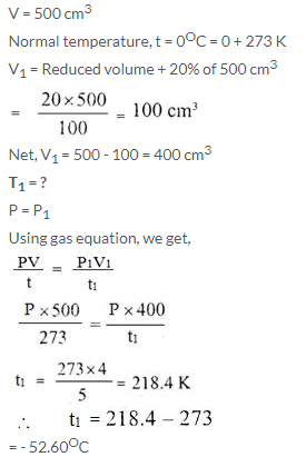 Selina Concise Chemistry Class 9 ICSE Solutions Study of Gas Laws image - 21
