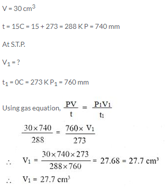 Selina Concise Chemistry Class 9 ICSE Solutions Study of Gas Laws image - 23