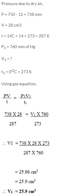 Selina Concise Chemistry Class 9 ICSE Solutions Study of Gas Laws image - 39
