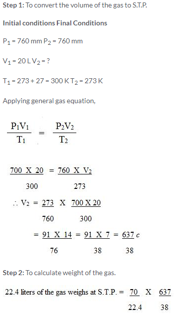 Selina Concise Chemistry Class 9 ICSE Solutions Study of Gas Laws image - 40