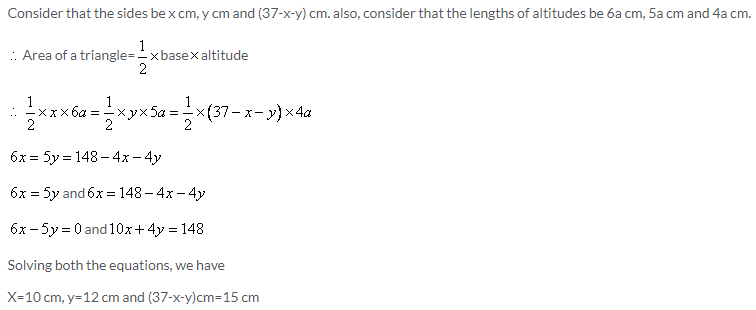 Selina Concise Mathematics Class 9 ICSE Solutions Area Theorems [Proof and Use] image -36