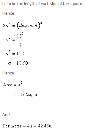Selina Concise Mathematics Class 9 ICSE Solutions Area and Perimeter of Plane Figures image - 34