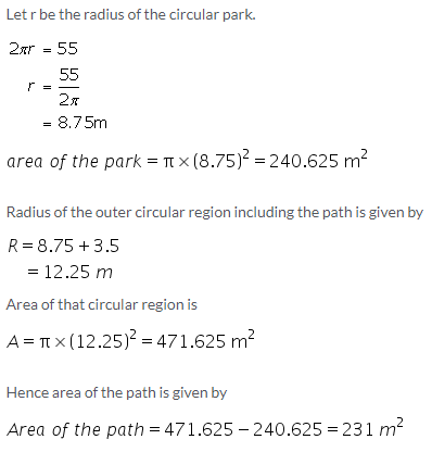 Selina Concise Mathematics Class 9 ICSE Solutions Area and Perimeter of Plane Figures image - 74