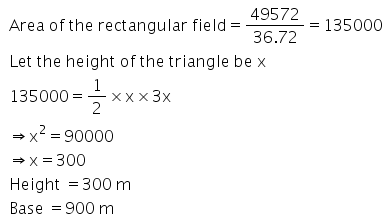 Selina Concise Mathematics Class 9 ICSE Solutions Area and Perimeter of Plane Figures image - 9