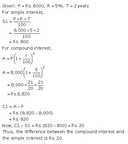 Selina Concise Mathematics Class 9 ICSE Solutions Compound Interest (Using Formula) 18
