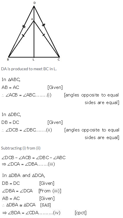 Selina Concise Mathematics Class 9 ICSE Solutions Isosceles Triangles 29