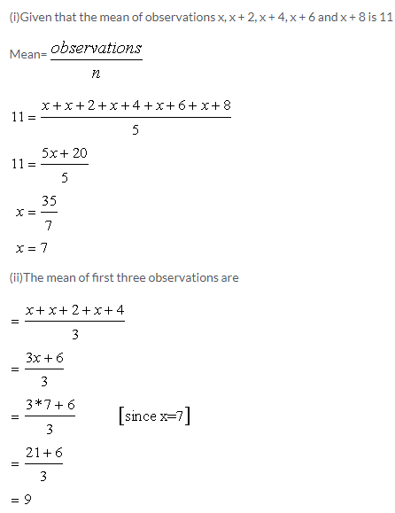 Selina Concise Mathematics Class 9 ICSE Solutions Mean and Median image - 11