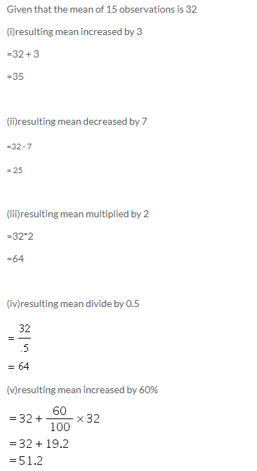 Selina Concise Mathematics Class 9 ICSE Solutions Mean and Median image - 8