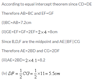 Selina Concise Mathematics Class 9 ICSE Solutions Mid-point and Its Converse [ Including Intercept Theorem] 18