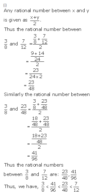 Selina Concise Mathematics Class 9 ICSE Solutions Rational and Irrational Numbers 1